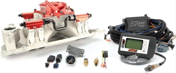 FAST 3011454-05P XFI 2.0 Chevrolet Big Block EFI Kit W/ Polished Throttle Body And 550 HP Pump